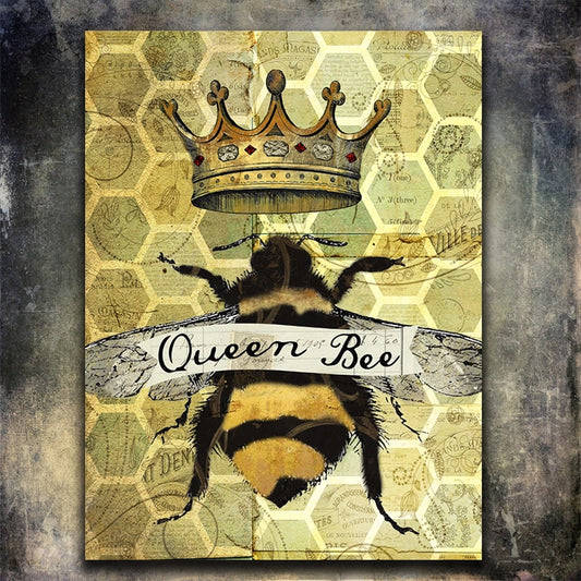 Queen Bee Art Print