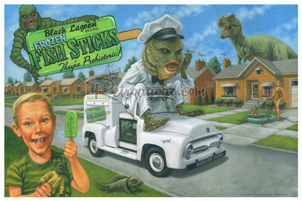 P'gosh Creaturbia Print