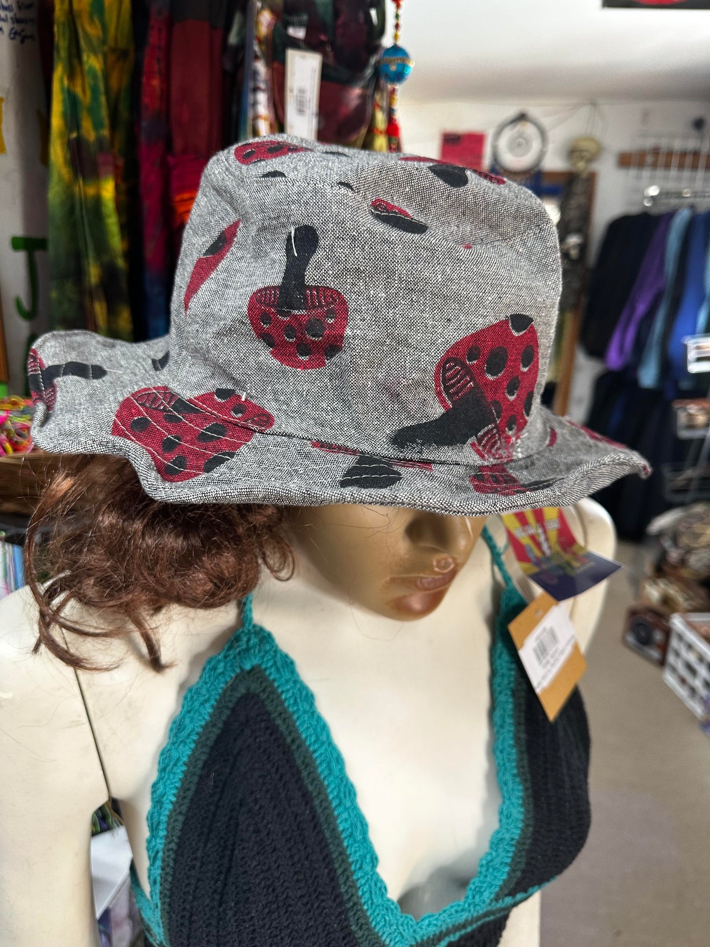 Bendable Mushroom Floppy Hat