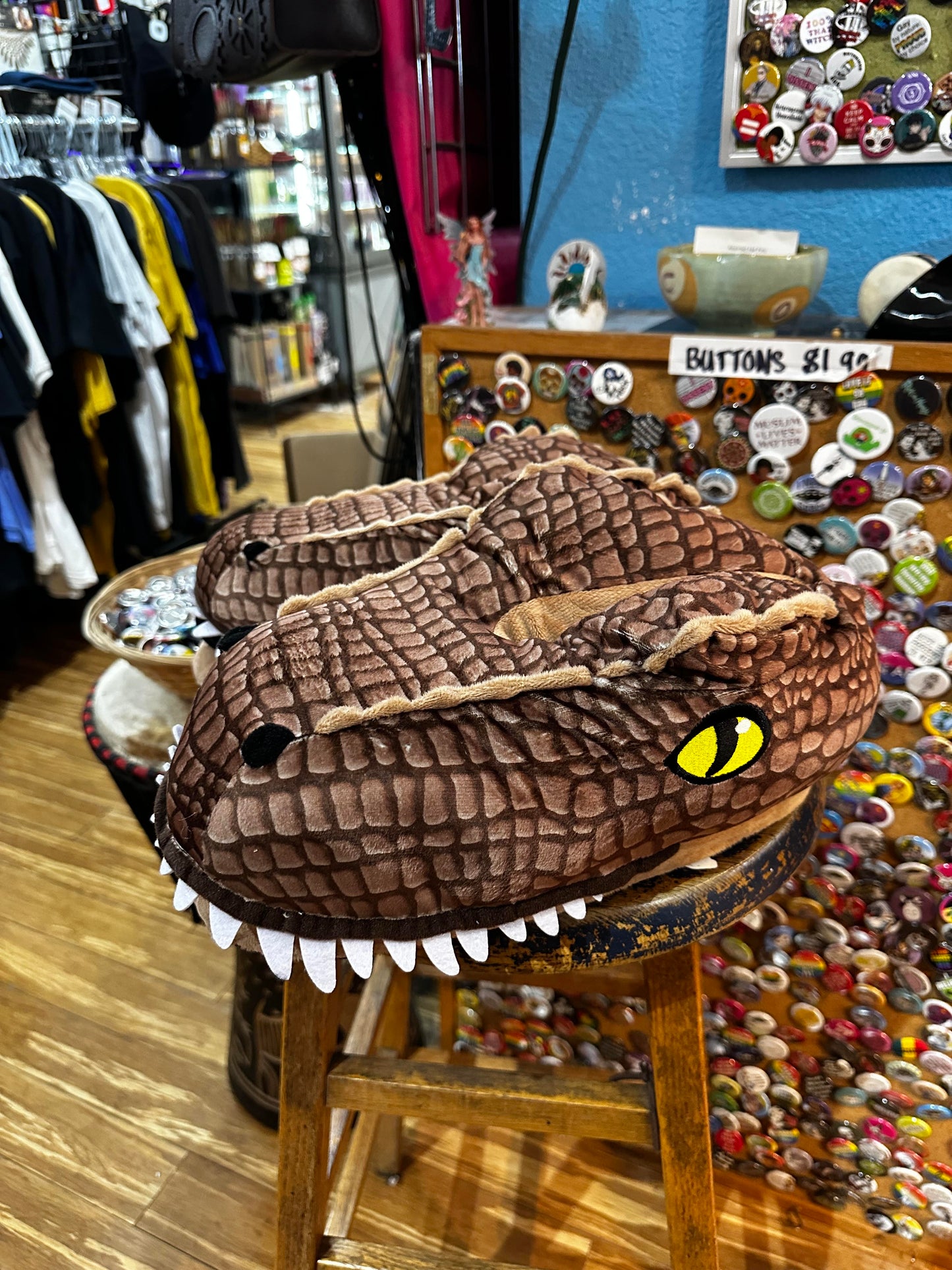 Jurassic Park T-Rex Slippers