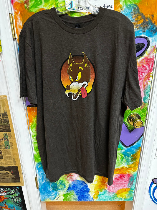 Men's Garcia Wolf Guitar Emblem T-Shirt