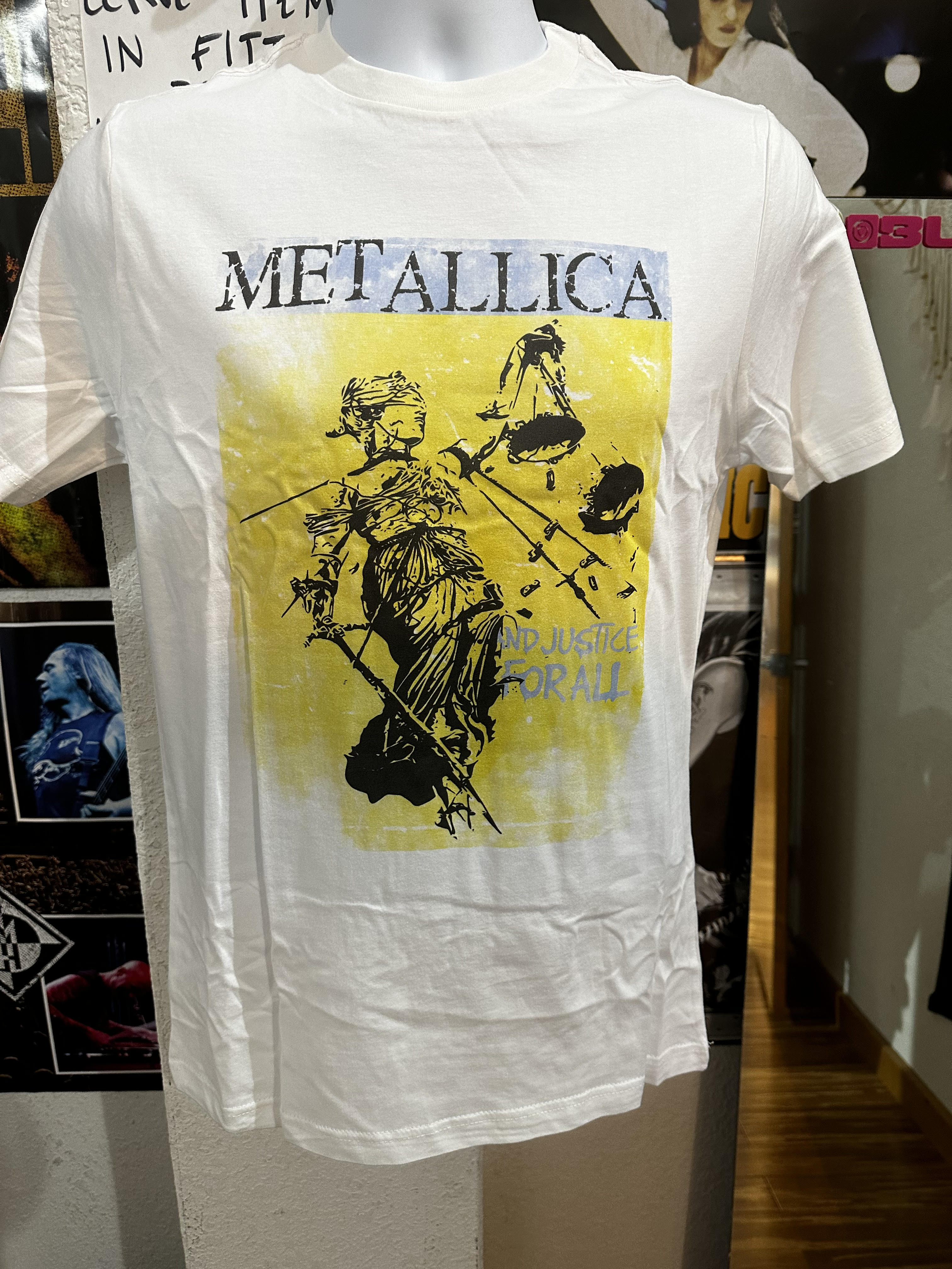 Men's Metallica Justice for All T-Shirt - HalfMoonMusic