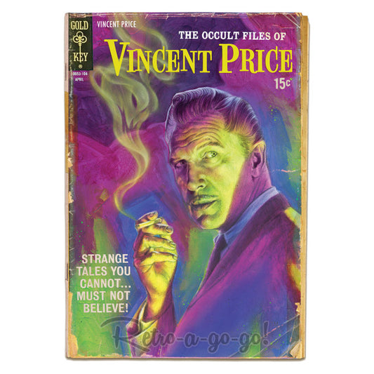 P'Gosh Vincent Price Vintage Comic Print