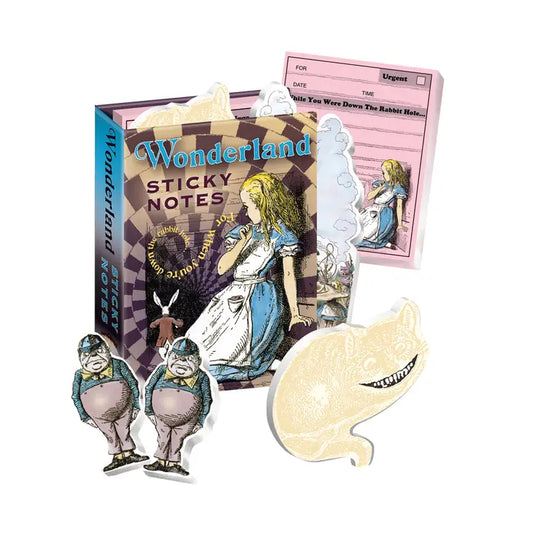 Alice in wonderland Sticky Notes - HalfMoonMusic