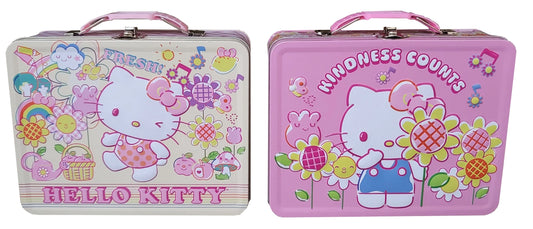 Hello Kitty Lg. Carry-All Tin Embossed