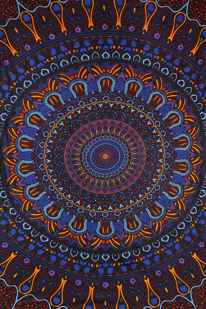 3-D Eclipse Tapestry - HalfMoonMusic