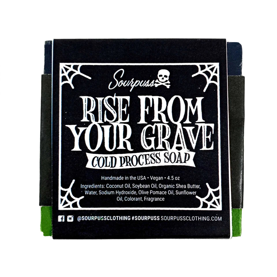 Sourpuss Rise From The Grave Bar Soap