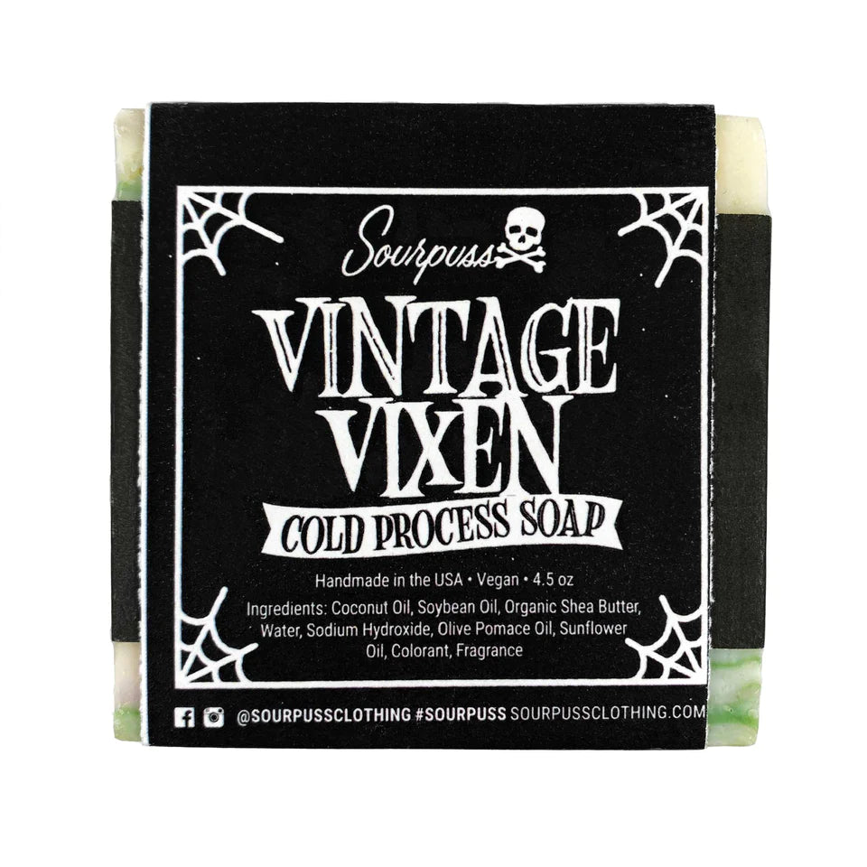 Sourpuss Vintage Vixen Bar Soap