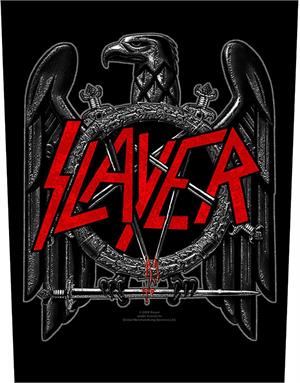 Slayer Black Eagle Back Patch