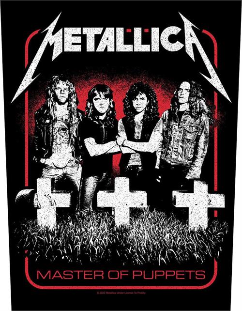 Metallica Master Of Puppets Back Patch