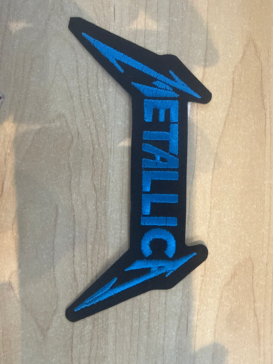 Metallica Electric Blue Patch