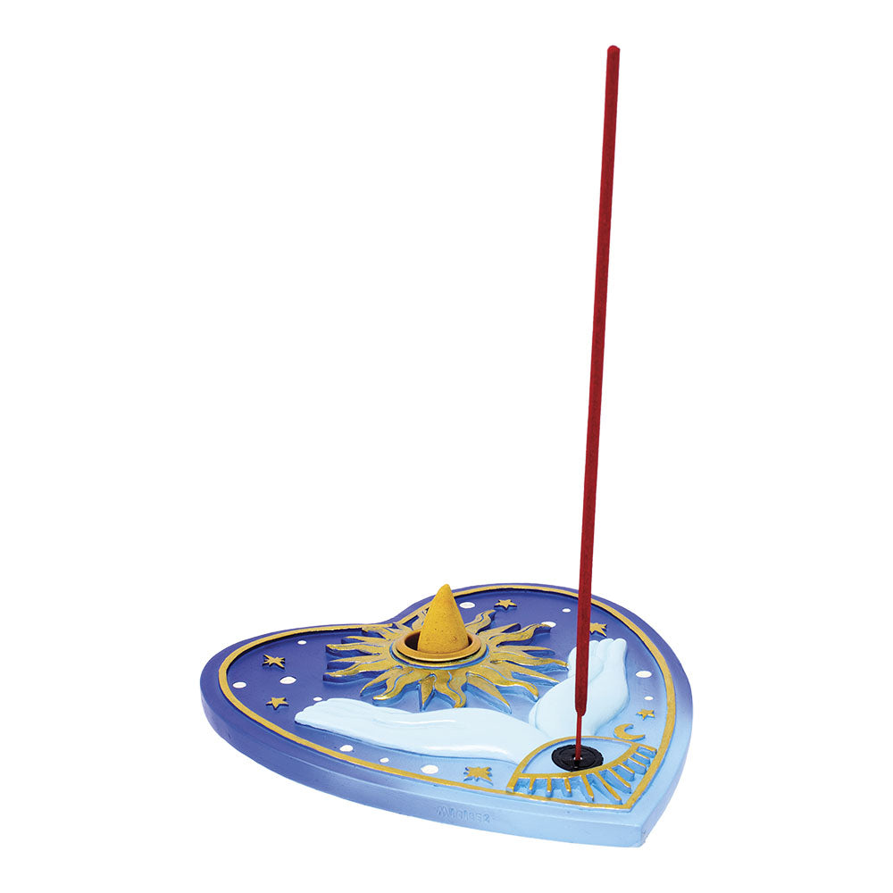 Sun Heart Incense Burner