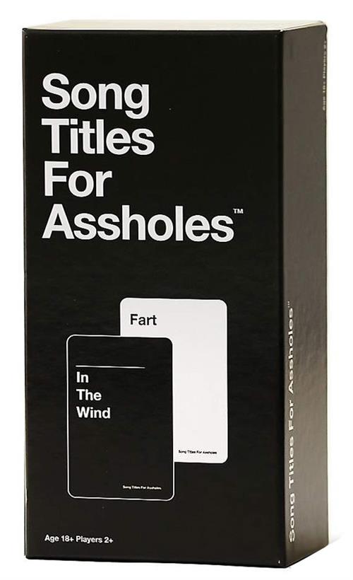 Song Titles For Assholes Game
