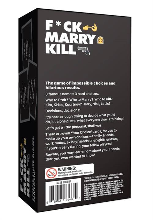 F*ck  Marry KIll