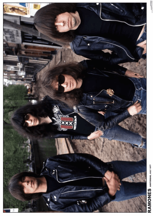 11x17 The Ramones Amsterdam 1977 Countertop Poster - HalfMoonMusic