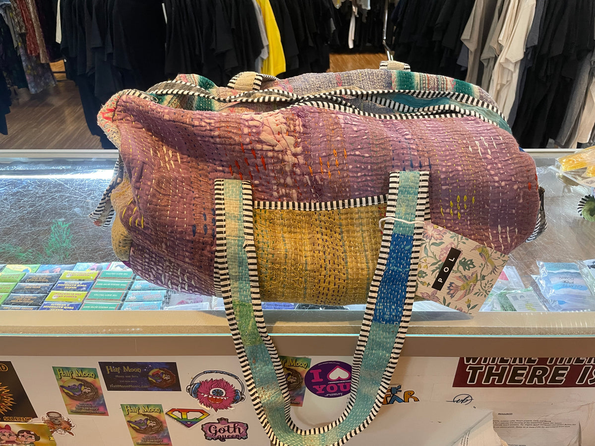 Pol Patchwork Duffle Bag
