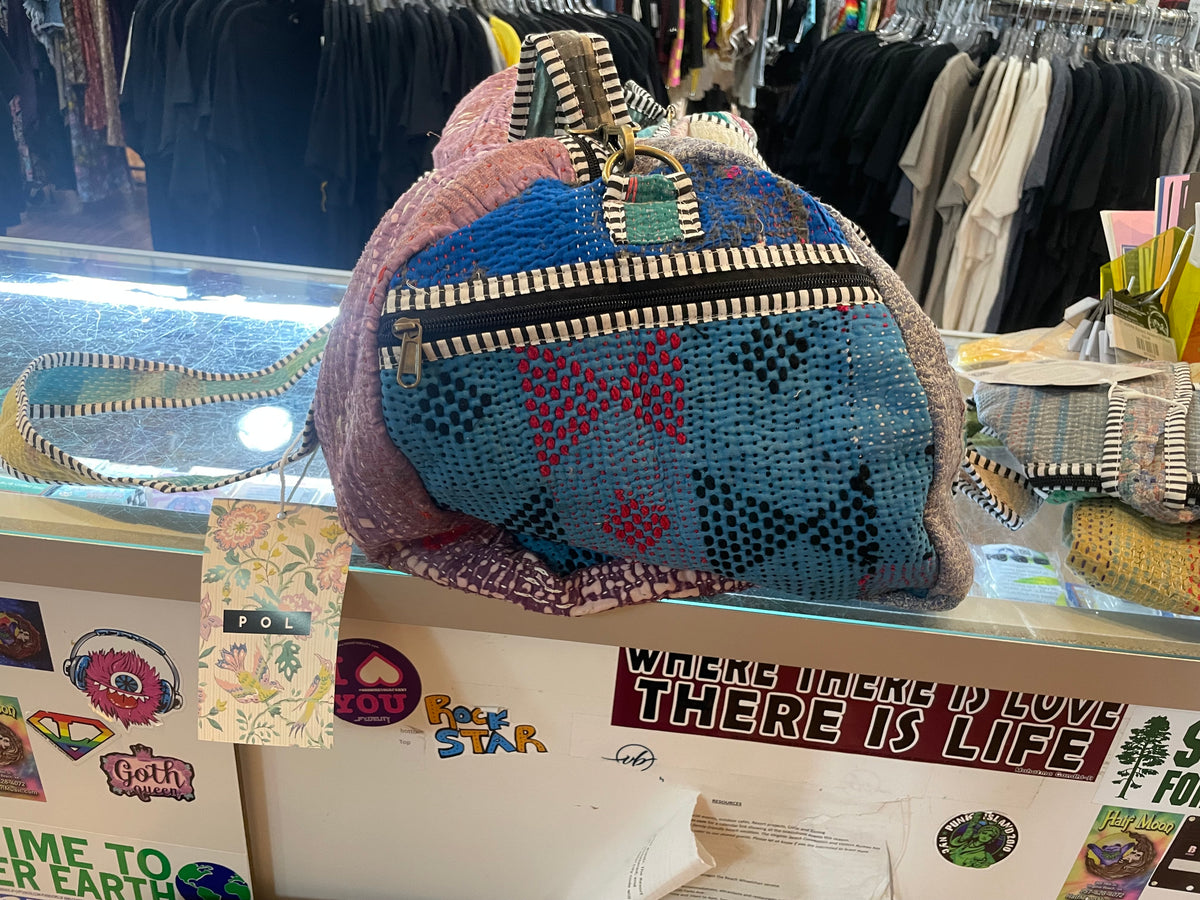 Pol Patchwork Duffle Bag