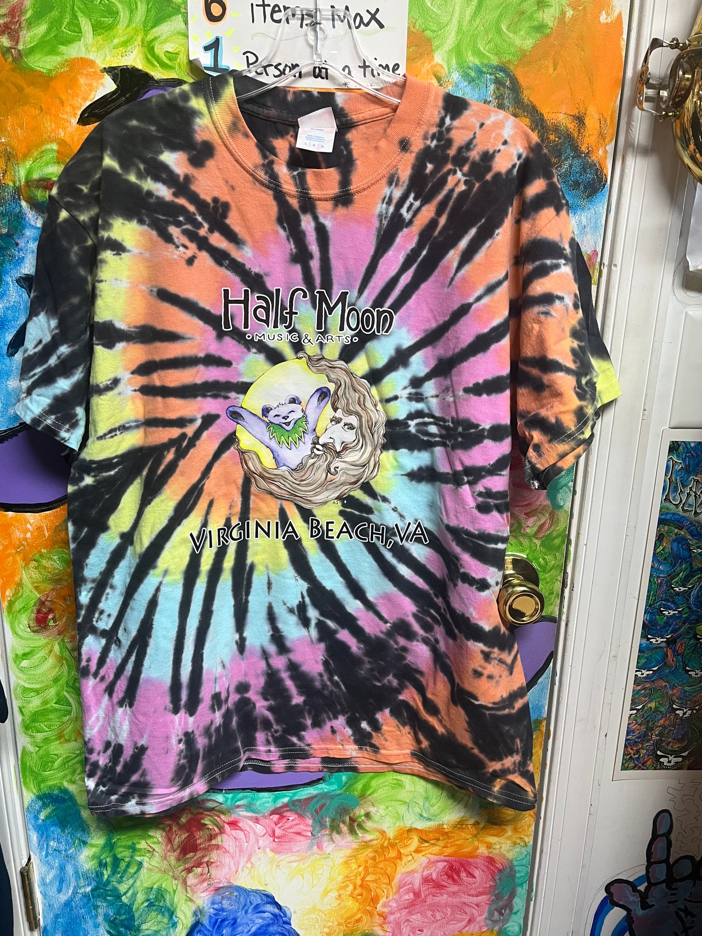 Half Moon Custom Shirts Moon in Bear 2025