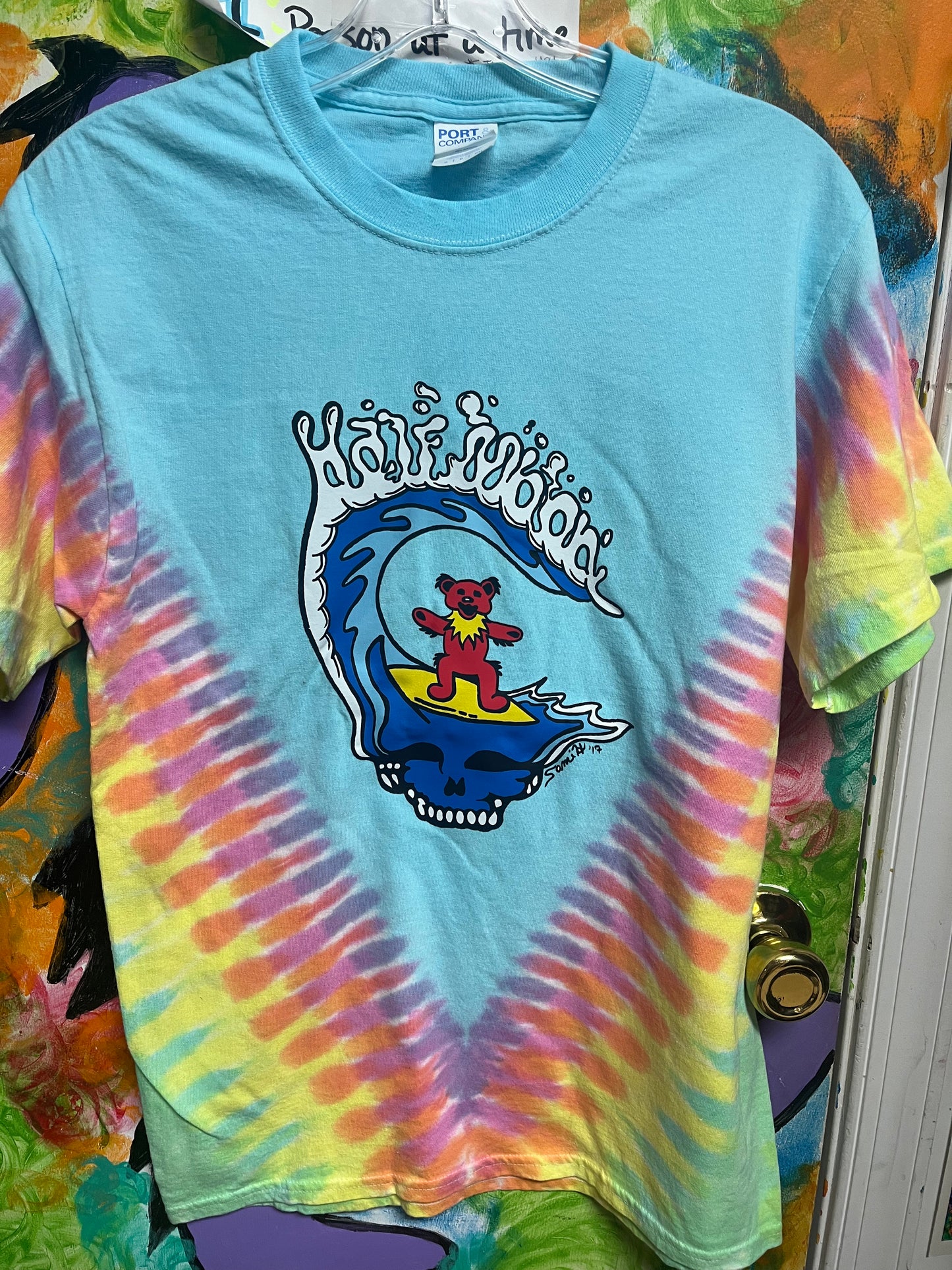 Half Moon Custom Shirts Surfer Bear 2025