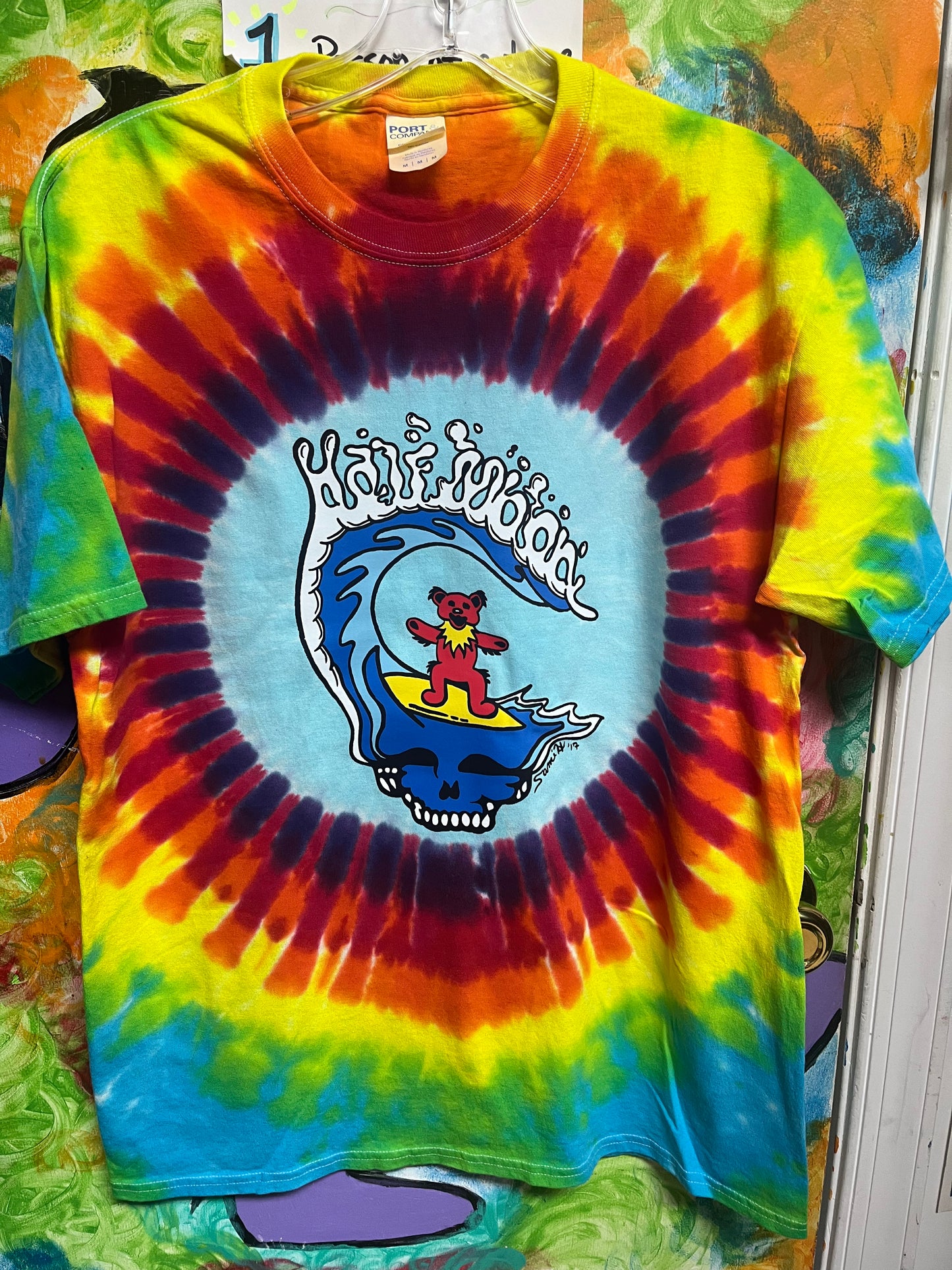 Half Moon Custom Shirts Surfer Bear 2025