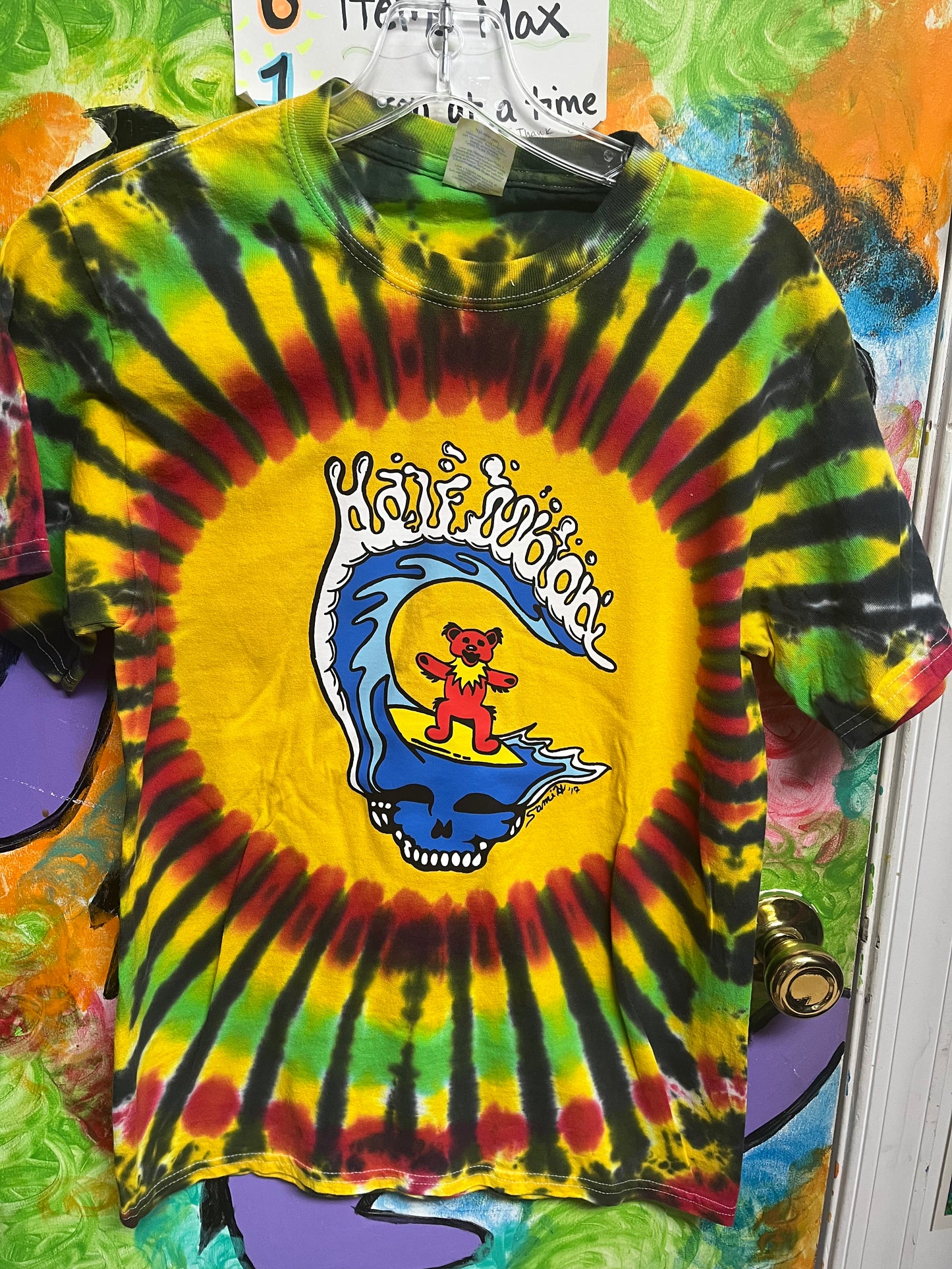 Half Moon Custom Shirts Surfer Bear 2025