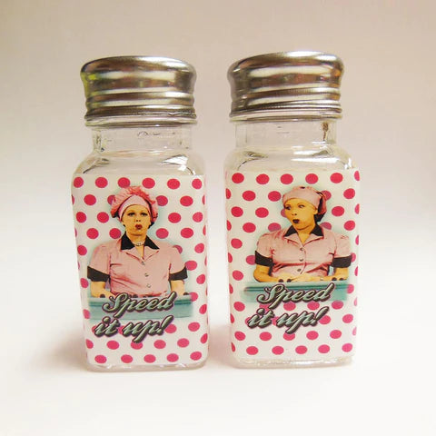 I love Lucy Salt & Pepper Shaker Set