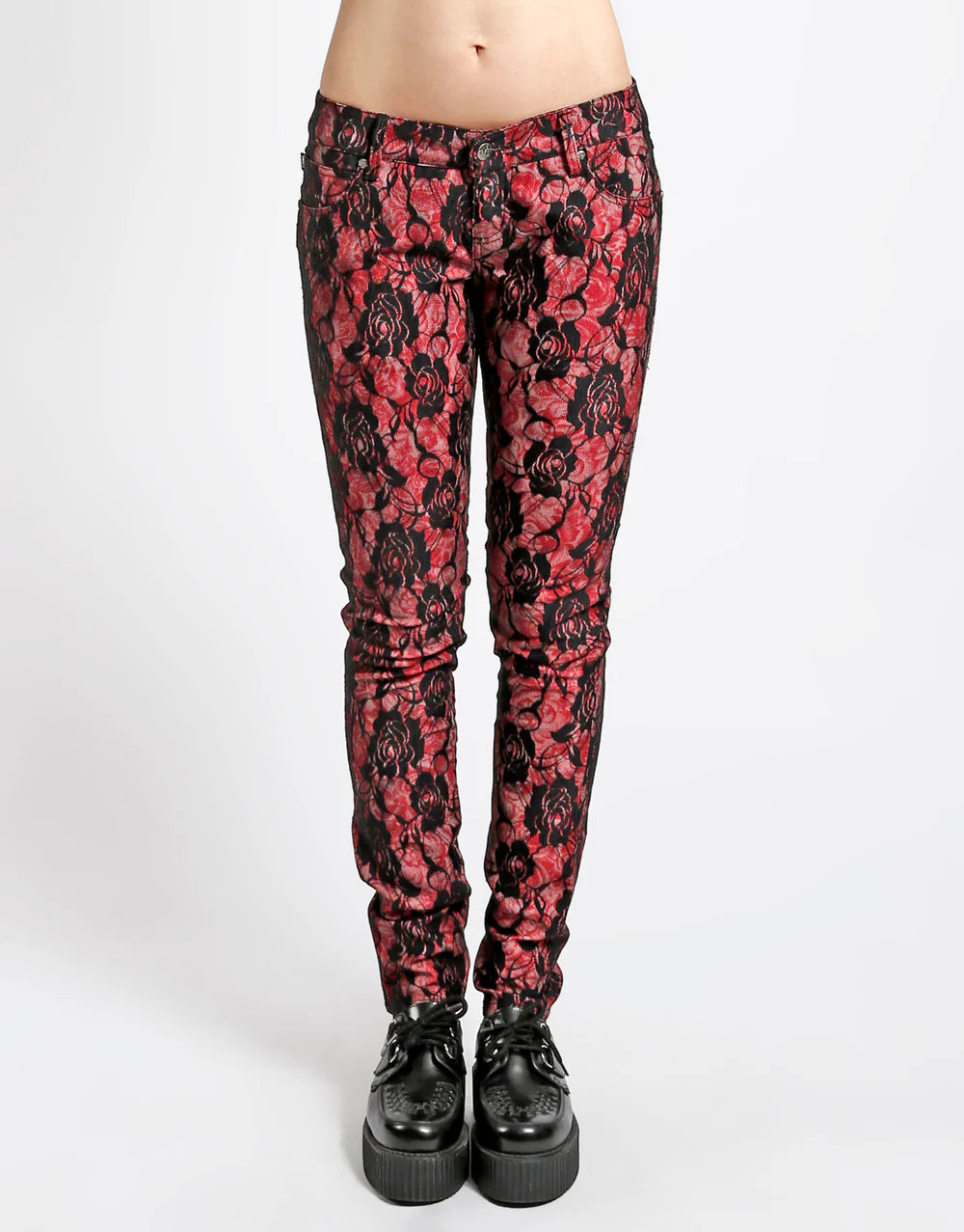 Women's Tripp NYC Rose Lace Layered Pants