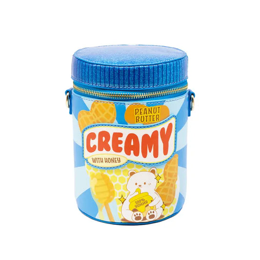 Creamy Peanut Butter Jar Handbag - HalfMoonMusic