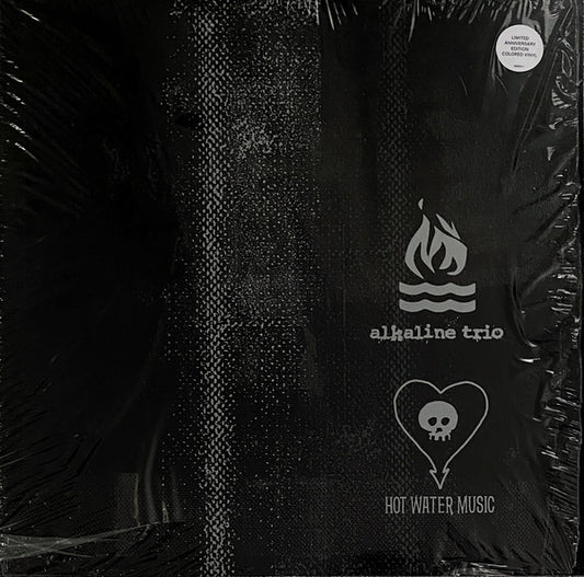 Alkaline Trio/Hot Water Music Split 12" Clear/Black Vinyl LP