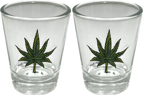 Leaf Shotglass Set