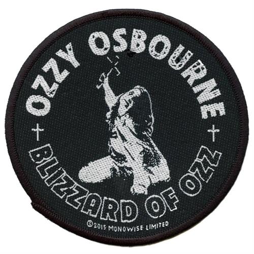 Ozzy Osbourne Blizzard of Ozz Back patch