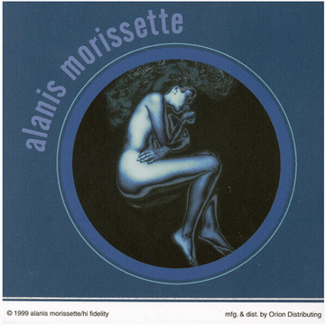 Alanis Morissette Hi Fidelity Window Sticker - HalfMoonMusic