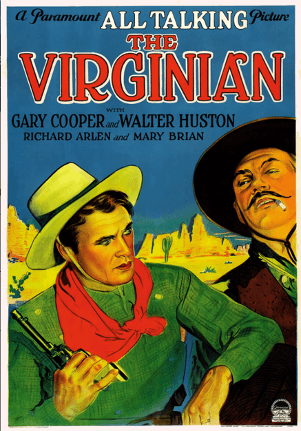 11x17 The Virginian Countertop Poster - HalfMoonMusic