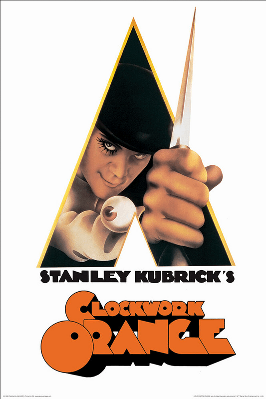 A Clockwork Orange Knife Poster - HalfMoonMusic