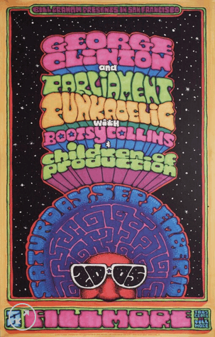 11x17 Parliment Funkadelic Countetop Poster - HalfMoonMusic