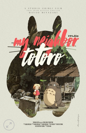 11x17 My Neighbor Totoro Countertop Poster - HalfMoonMusic