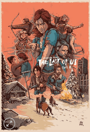 11x17 The Last of Us Countertop Poster - HalfMoonMusic