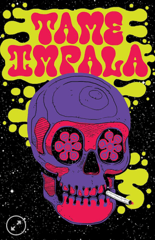 11x17 Tame Impala Countertop Poster - HalfMoonMusic