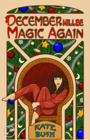 11x17 Kate Bush Christmas Countertop Poster - HalfMoonMusic
