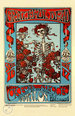 11x17 Grateful Dead Countertop Poster - HalfMoonMusic