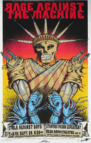 11x17 R.A.T.M. Countertop Poster - HalfMoonMusic