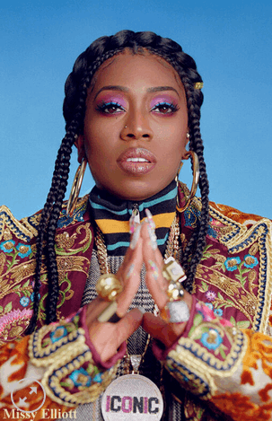 11x17 Missy Elliot Countertop Poster - HalfMoonMusic