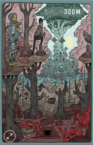 11x17 MF DOOM Countertop Poster - HalfMoonMusic