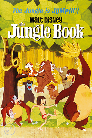 11x17 The Jungle Book Countertop Poster - HalfMoonMusic