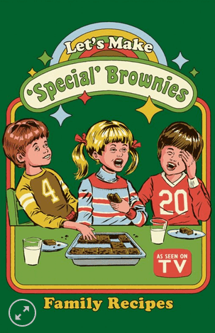 11x17 Special Brownies Countertop Poster - HalfMoonMusic