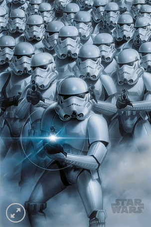11x17 Star Wars Countertop Poster - HalfMoonMusic