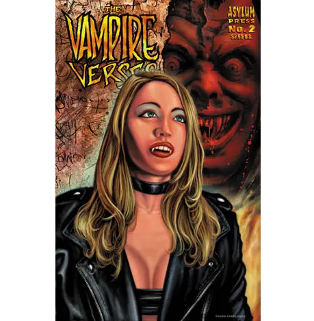 The Vampire Versus No. 2 Signed Comic Book - HalfMoonMusic