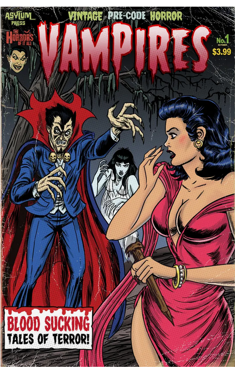 Vampires No. 1 Signed Comic Book - HalfMoonMusic