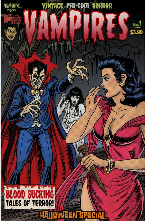 Vampires No. 1 Comic Book - HalfMoonMusic