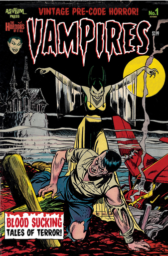 Vampires No. 1 Comic Book - HalfMoonMusic